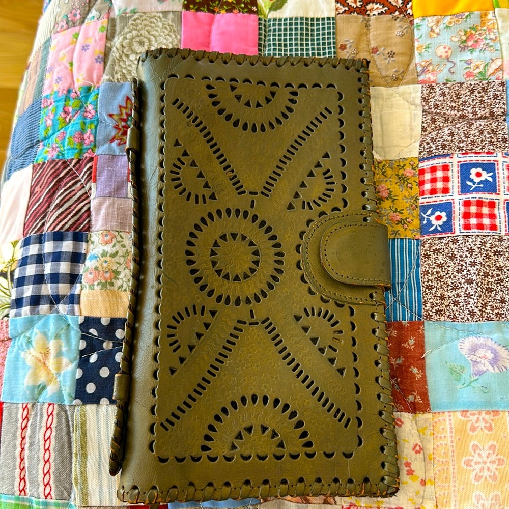 Cleobella Large Olive Green Wallet